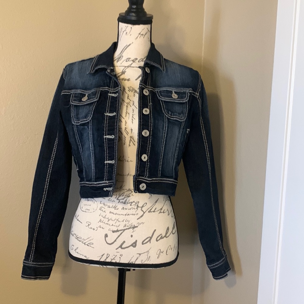 Faded blue Jean jacket